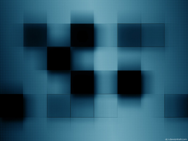 blue grid abstract pattern