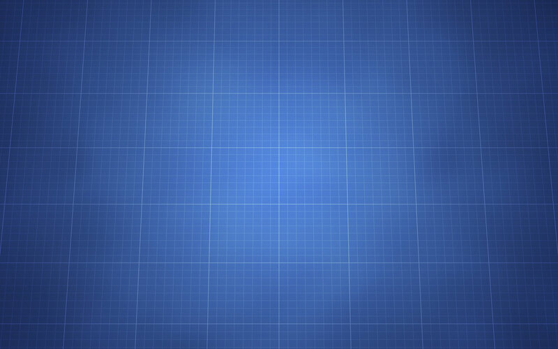 blue grid background
