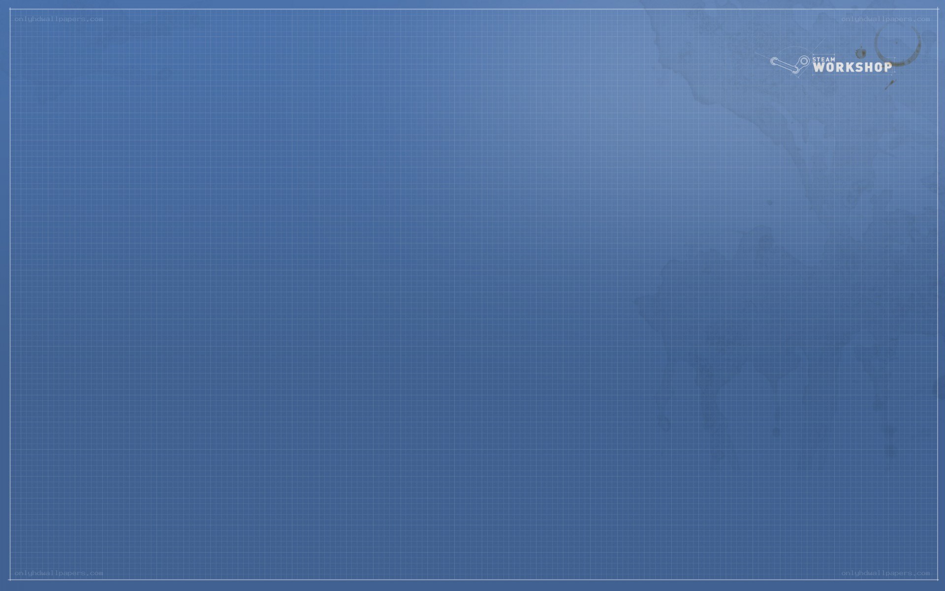 blue grid background with watermark