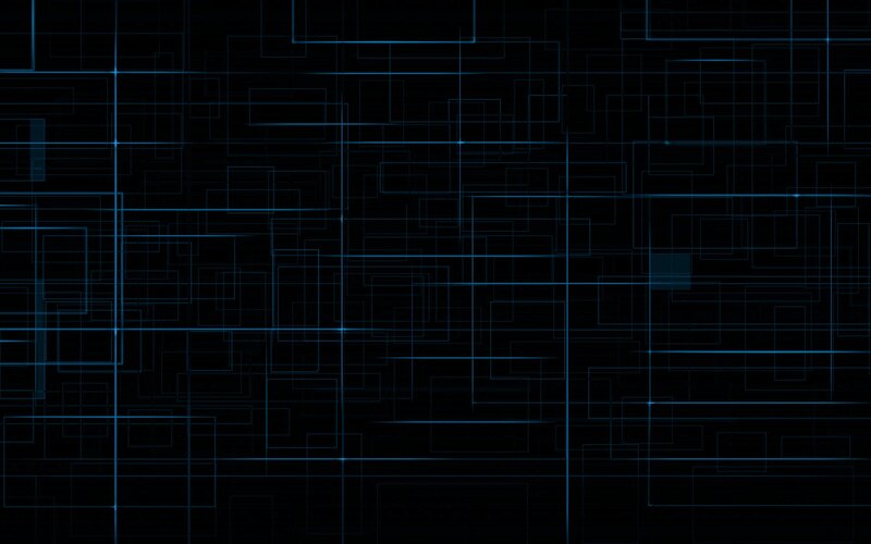 blue grid network background
