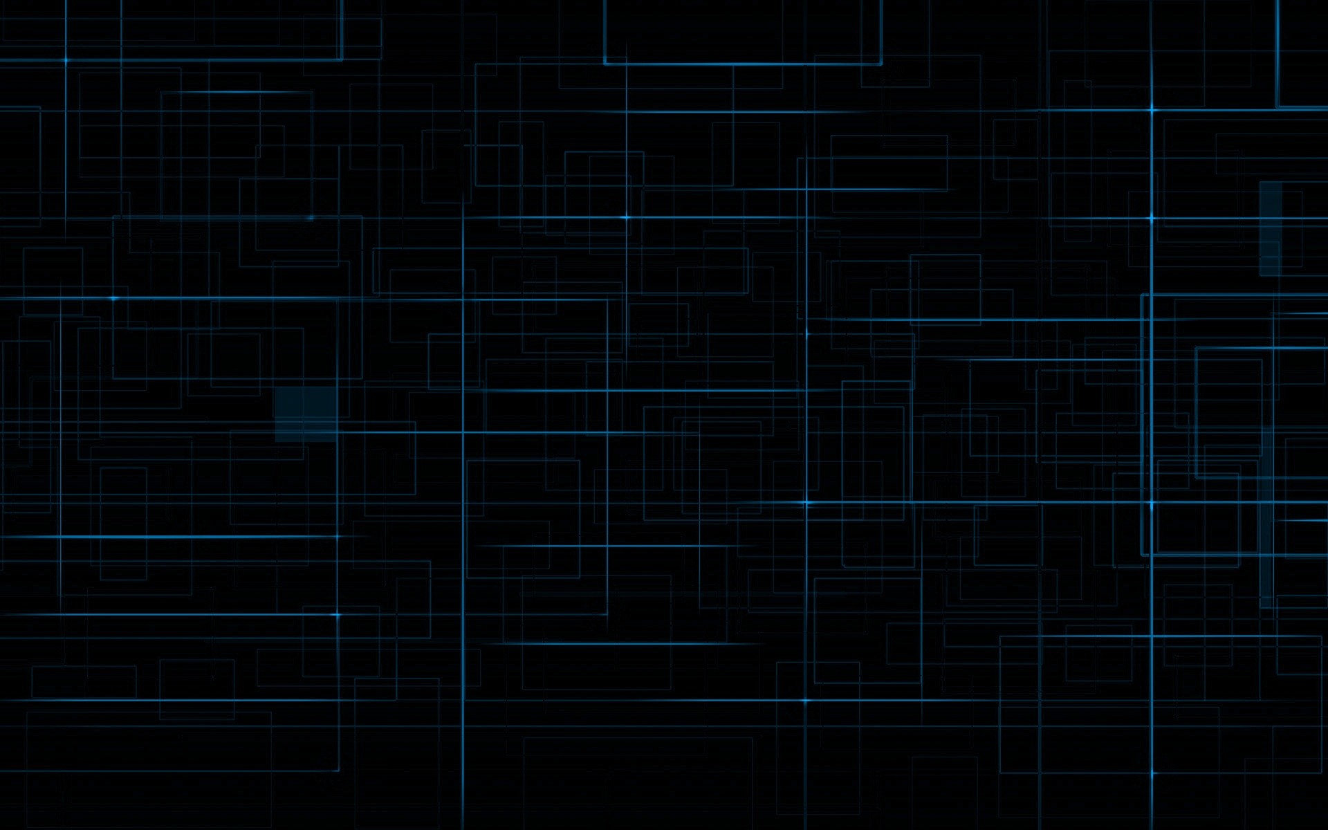 blue grid network pattern