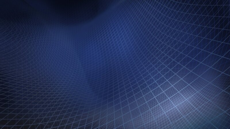 Blue Grid Surface — Calm, Abstract