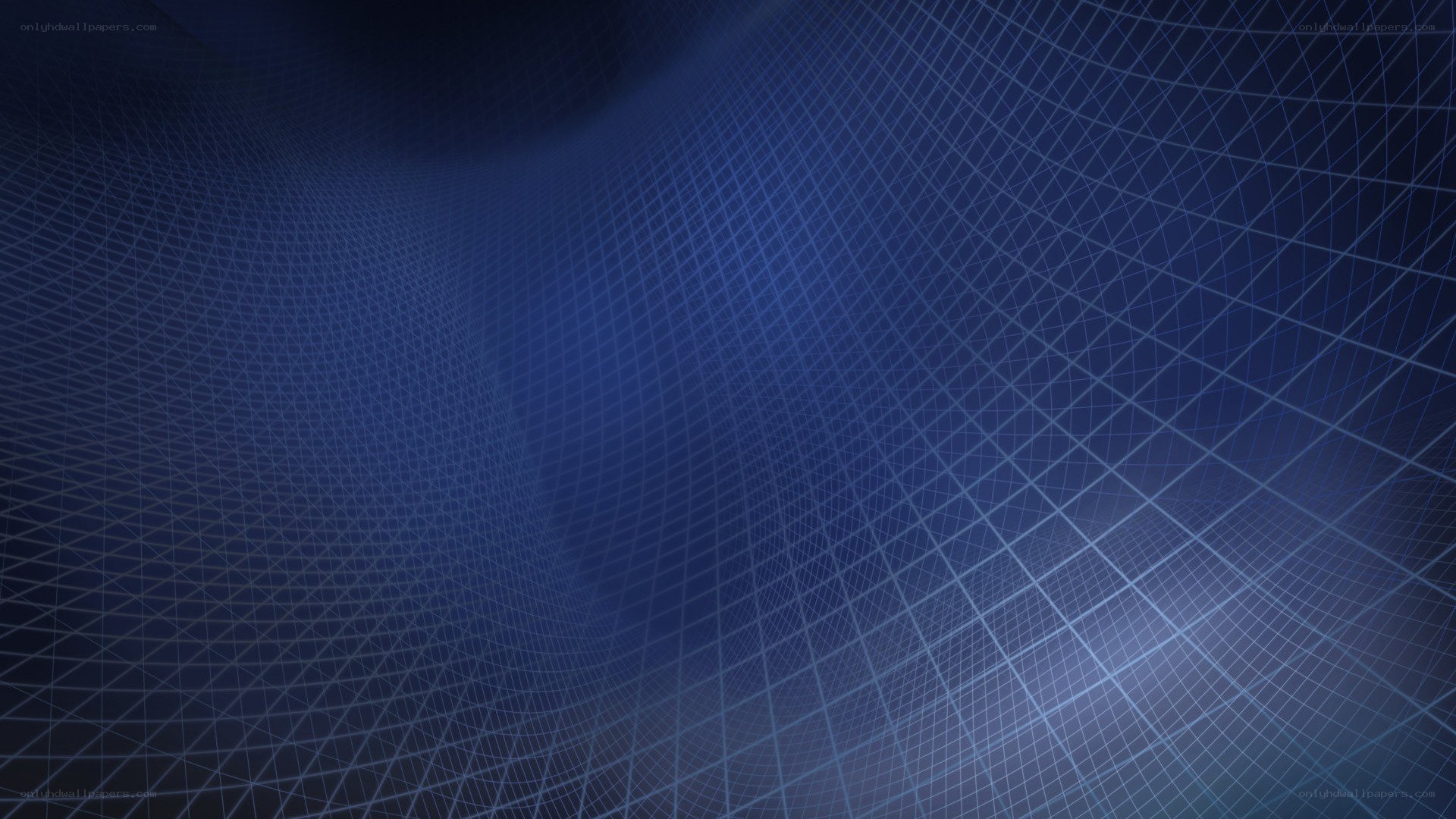 blue grid surface pattern