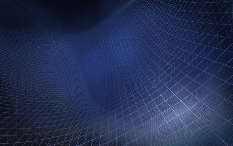 blue grid surface pattern