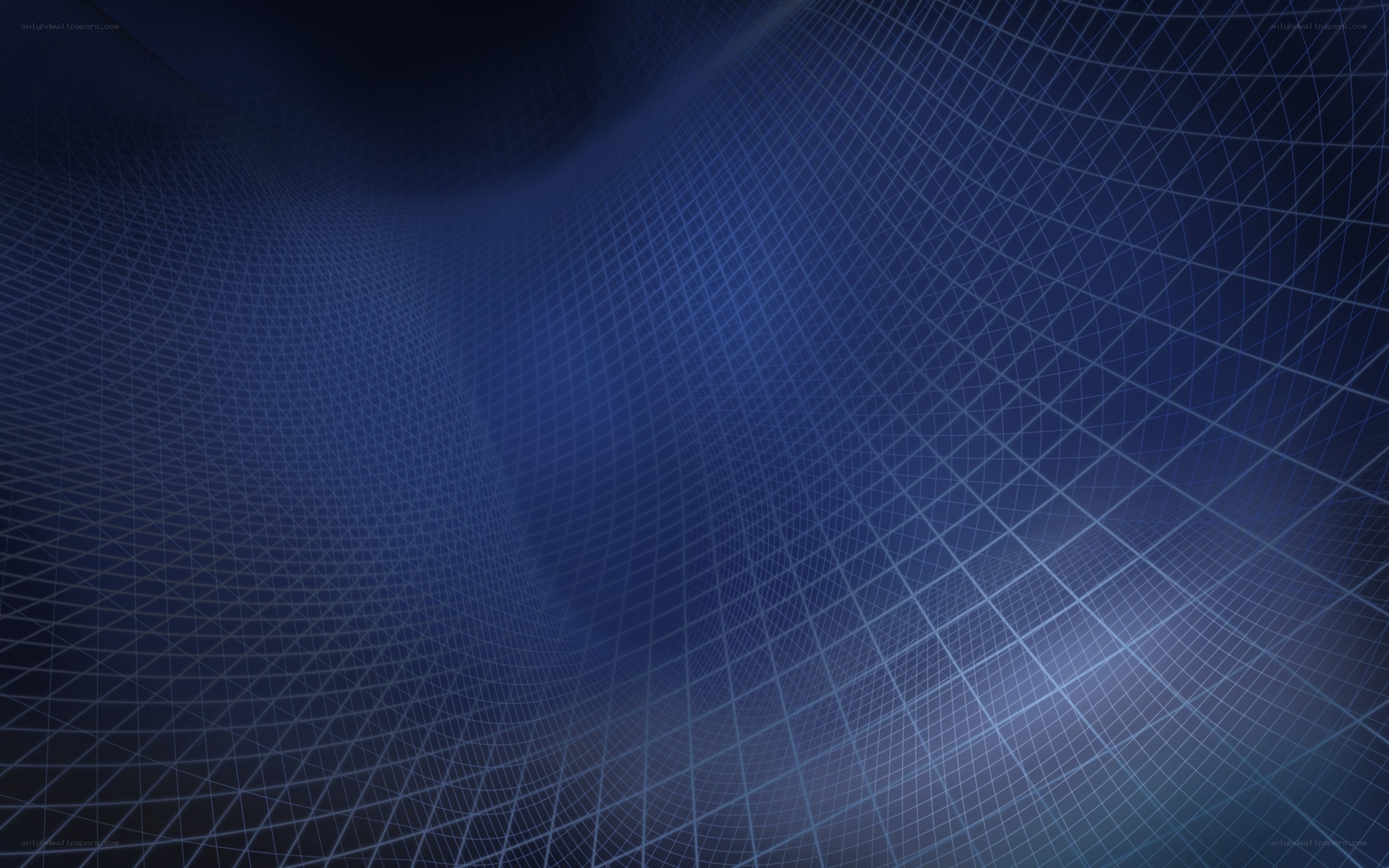 blue grid surface pattern