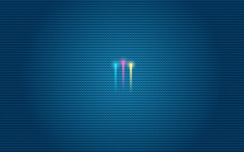 blue grid with glowing lines