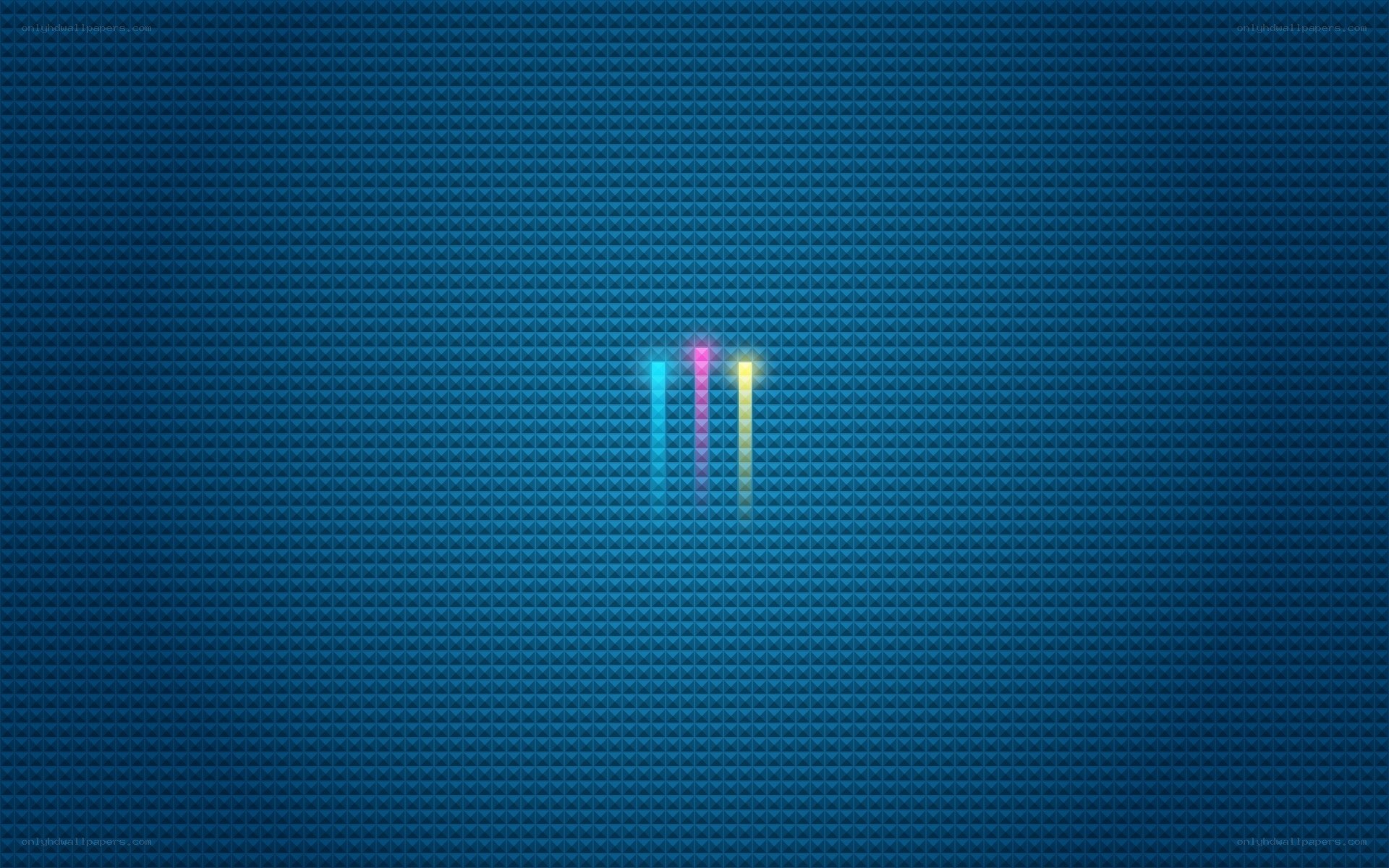 blue grid with glowing lines