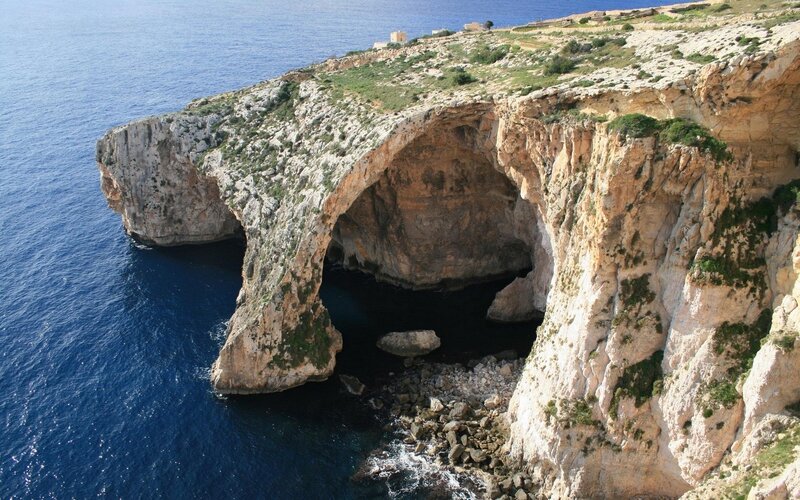 Blue Grotto in Malta