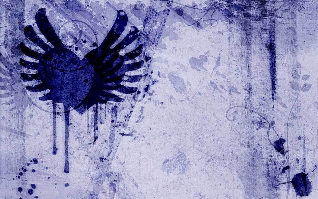 blue grunge abstract background
