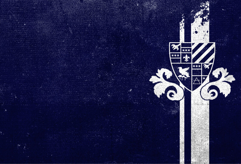 blue grunge shield emblem