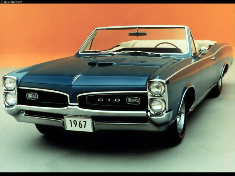 Blue Gto Convertible — Classic