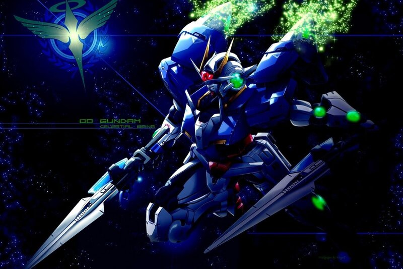 Blue Gundam Robot