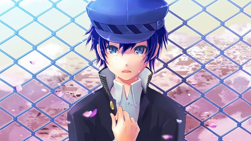 Blue-haired Anime Boy