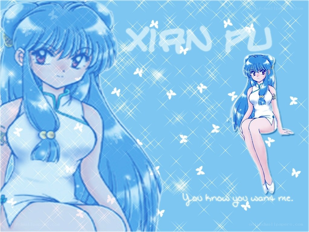Blue-haired anime character art
