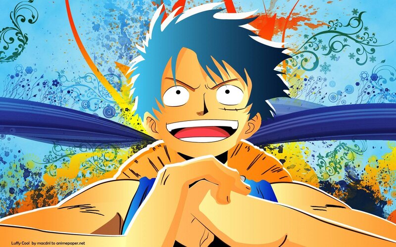 Blue-haired Anime Character — Blue, Energetic, Spiky Hair