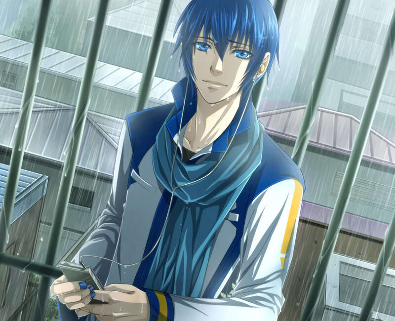 Blue-haired Anime Character — Blue, Melancholic