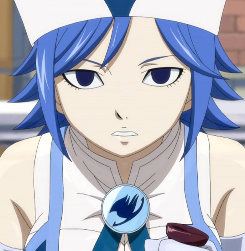 Blue-haired Anime Character — Blue, Neutral, Nurse Hat