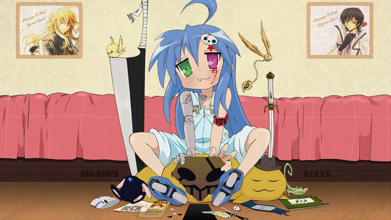 Blue-haired anime character with injuries