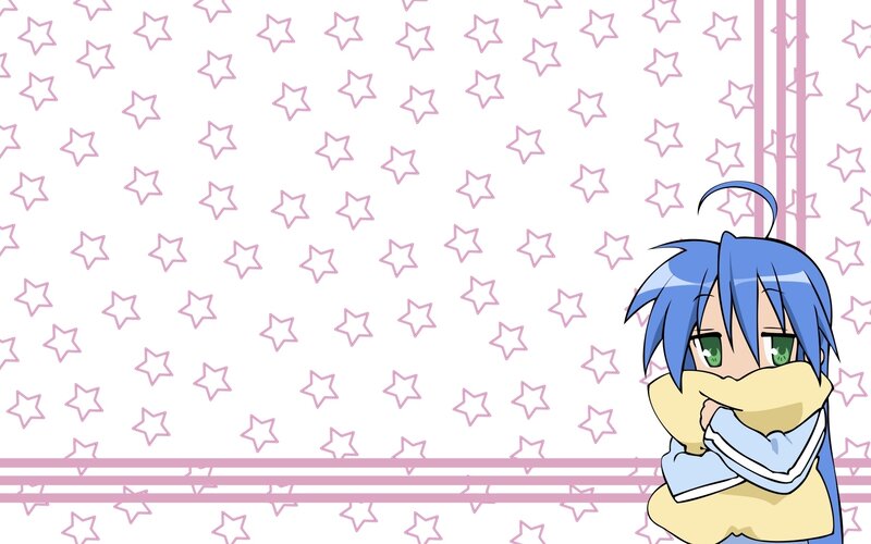 blue-haired anime character with scarf
