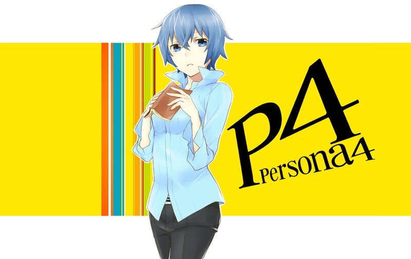 Blue-haired Anime Character — Yellow, Neutral