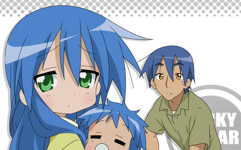 blue-haired anime characters