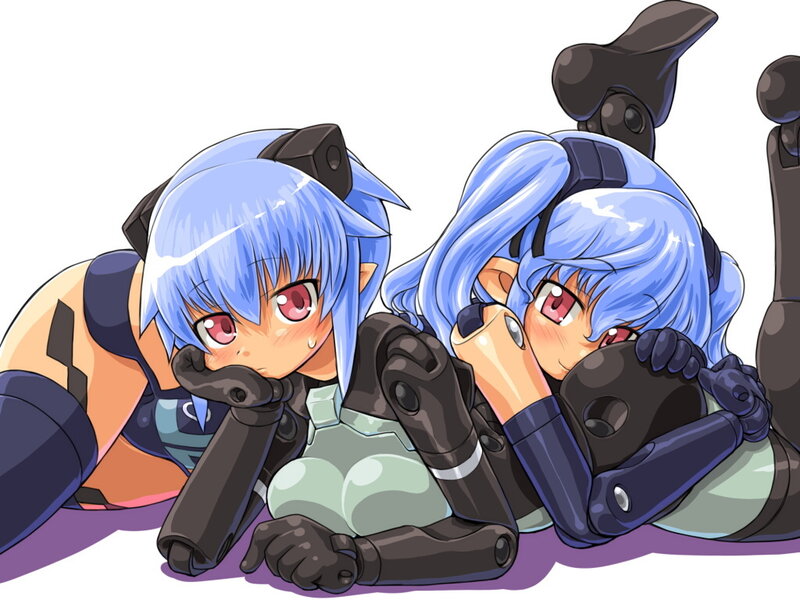 blue-haired anime characters
