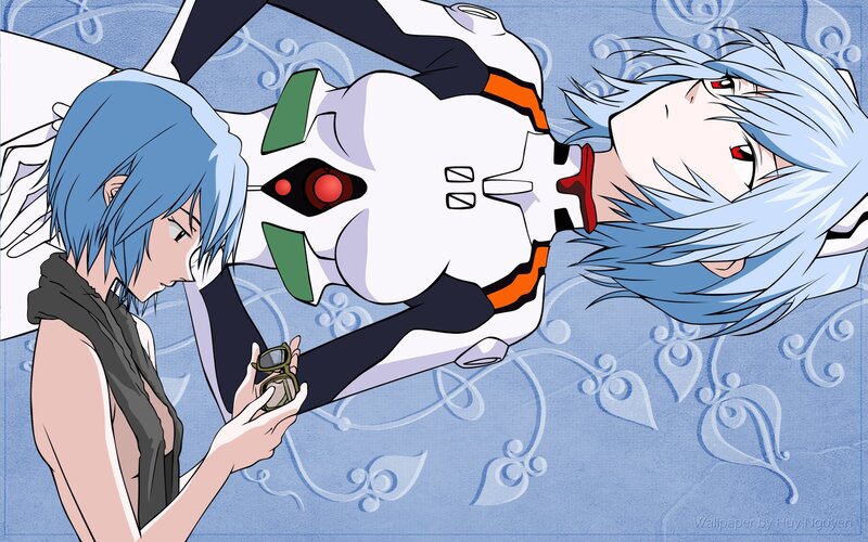 Blue-haired Anime Characters — Blue, Calm