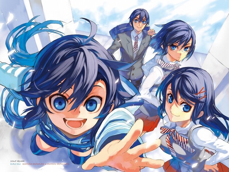 Blue-haired Anime Characters — Blue, Energetic