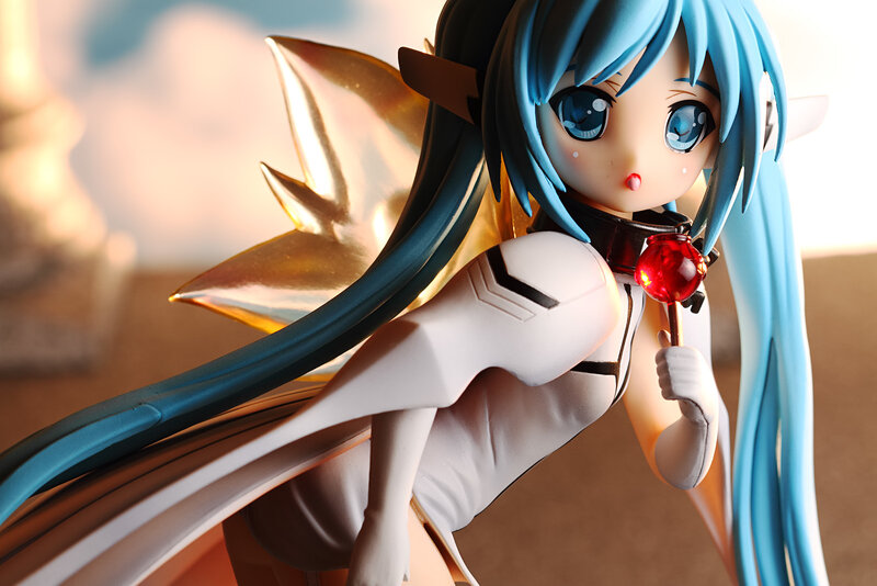 Blue-haired Anime Figure — Blue