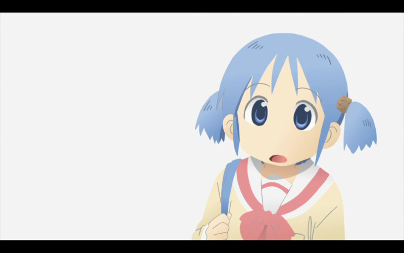 blue-haired anime girl