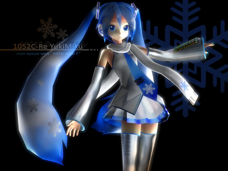 Blue-haired Anime Girl — Blue, Cool