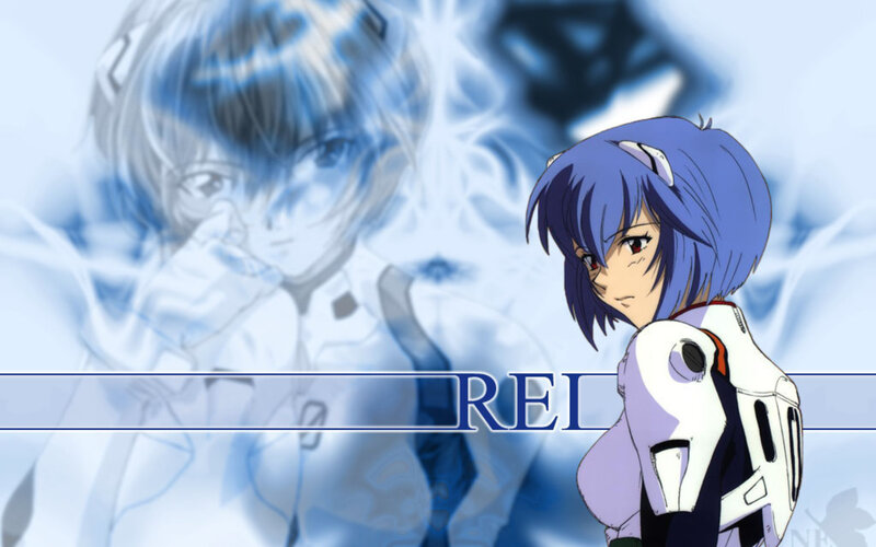 Blue-haired Anime Girl — Blue, Dramatic, Anime Character