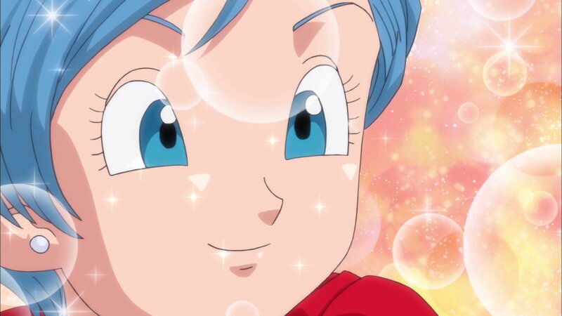 Blue-haired Anime Girl — Blue, Dreamy, Sparkles
