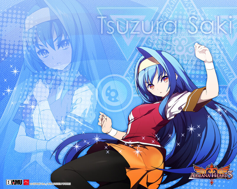 Blue-haired Anime Girl — Blue, Dynamic, Anime Character, Sparkles