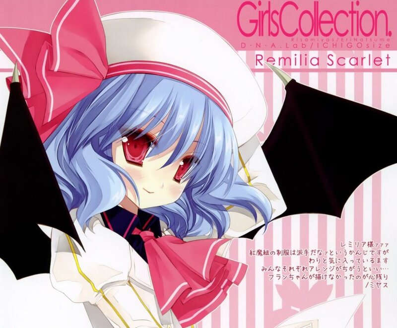 Blue-haired Anime Girl — Pink, Playful, Anime Character