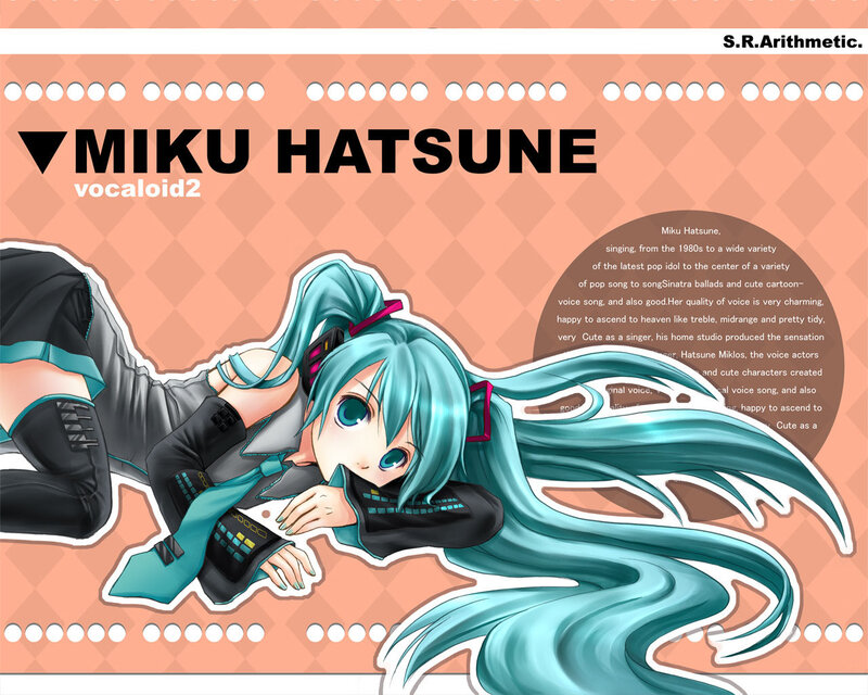 Blue-haired Anime Girl — Teal, Playful, Text