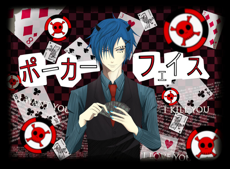 Blue-haired Anime Man
