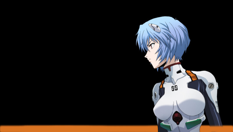Blue-haired Anime Pilot — Black