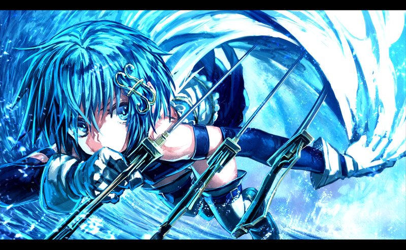 Blue-haired Archer
