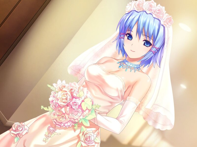 Blue-haired Bride — Pink, Serene