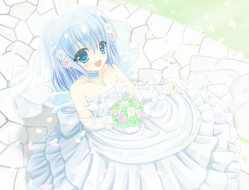 Blue-haired Bride