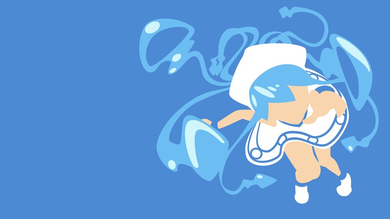 Blue-haired Character — Blue, Dynamic