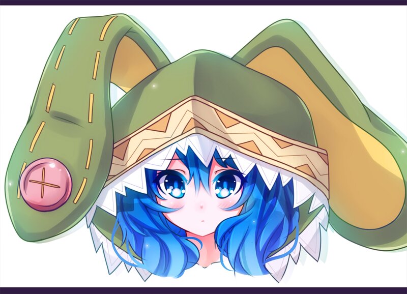 Blue-haired Character — Blue, Innocent