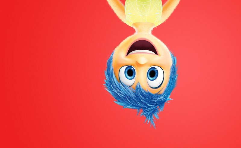 Blue-haired Character Head