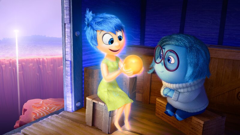Blue-haired Characters in Cabin