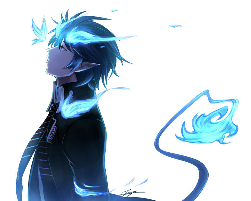 Blue-haired Elf Boy