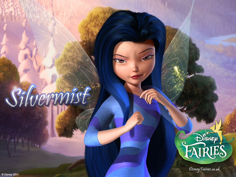 Blue-haired Fairy Character — Blue
