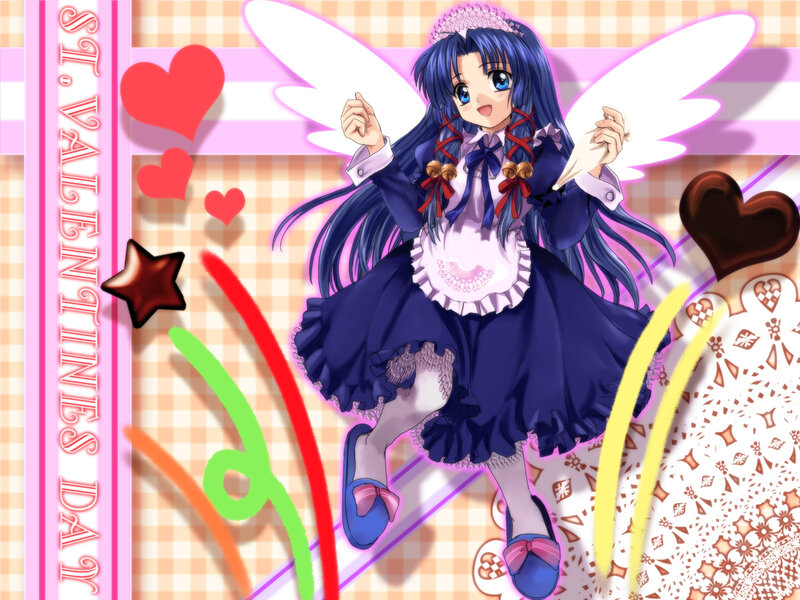 Blue-haired Fairy Girl — Purple