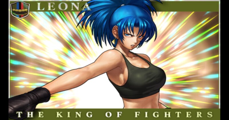 Blue-haired Female Fighter — Blue