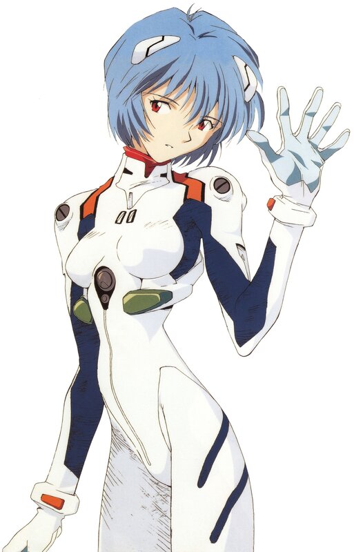 Blue-haired Female in Suit